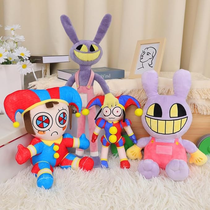 Pack Peluche The Amazing Digital Circus Pomni y Jax - Waisa Store