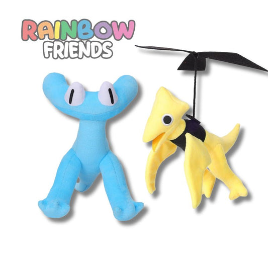 Peluche Cyan y Yellow Rainbow Friends 2 - Waisa Store