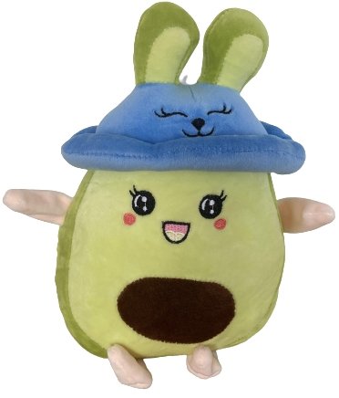 Peluche Palta Tierno Kawaii Azul y Rosa - Waisa Store